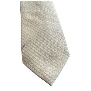 Michael kors Mens off yellow gold silk tie